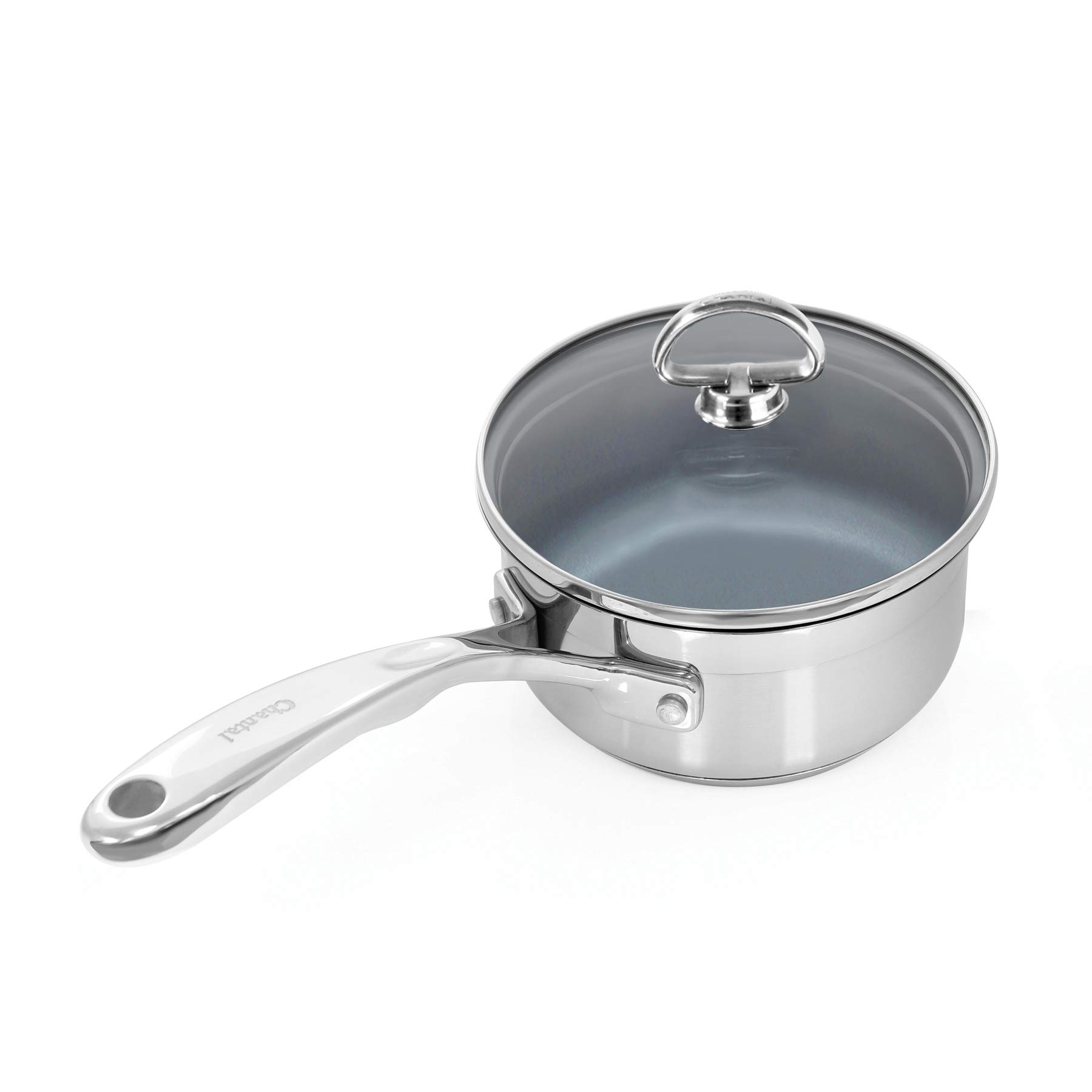 Amazon.com: Chantal Induction 21 Steel 1 quart NonStick Saucepan